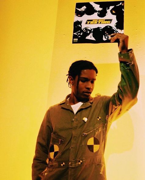 Kanye West Clothing, Asap Forever, Asap Rocky Testing, Asap Mob, Lord Pretty Flacko, Kanye West Outfits, Art Performance, Yellow Aesthetic Pastel, Pretty Flacko