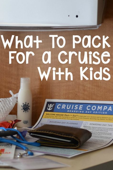 Cruise With Kids, Pack For A Cruise, Things To Pack, Cruise Kids, Cruise Essentials, Packing List For Cruise, Kids Basement, Cruise Planning, Bahamas Cruise