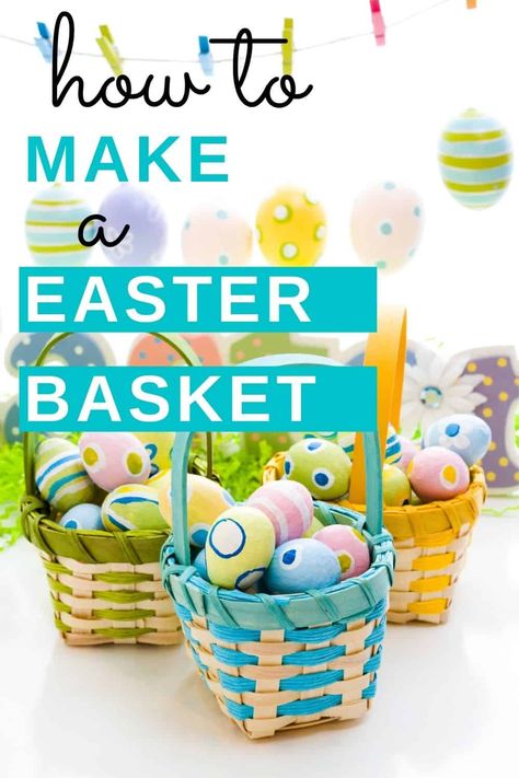 Wondering how to make an Easter basket? We've all been there, and we have everything you need in this detailed guide to DIY Easter baskets. Make An Easter Basket, Diy Easter Baskets, Creative Easter Eggs, Easter Baskets For Toddlers, Traditional Baskets, Easter Activities For Kids, Easter Presents, Spring Family, Easter Basket Diy