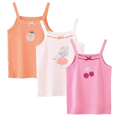 PRICES MAY VARY. 95% Cotton, 5% Spandex Imported Pull On closure Machine Wash&Hand Wash Please check the size before purchasing, 2-3 Years fits the height: 35.43-39.37', 3-4 Years fits the height: 39.37-43.31', 4-5 Years fits the height: 43.31-47.24', 5-6 Years fits the height: 47.24-51.18', 6-7 Years fits the height: 51.18-55.12', 7-8 Years fits the height: 55.12-59' These toddler girls tank top camis are simple but cute, with bright colors and lovely printed patterns, adorable contrasting ribb Girls Tank Top, Cotton Frocks, Cotton Camisole, High Waisted Briefs, Tanktop Girl, Tank Girl, Girls Wardrobe, Tank Top Camisole, Tank Top Cami