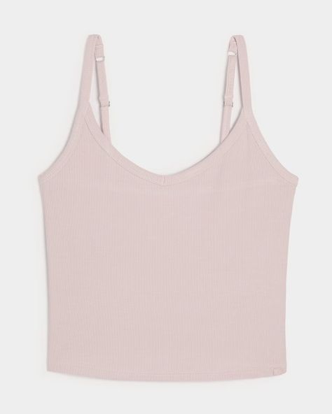 Women's Gilly Hicks Jersey Ribbed Tank | Women's Tops | HollisterCo.com Gilly Hicks, Corsets And Bustiers, Teen Clothing, Sleepwear & Loungewear, Fragrance Collection, Top Graphic Tees, Ribbed Tank, Hollister Tops, Swimwear Accessories