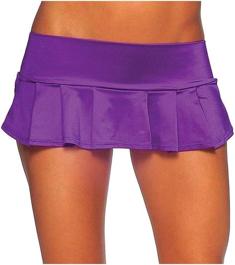 Amazon.com: BodyZone Women's Micro Pleat Skirt, Purple, One Size: Adult Exotic Apparel: Clothing, Shoes & Jewelry Purple Mini Skirt, Lovers Lane, Skirt Purple, Micro Skirt, Monster High Art, Pleat Skirt, High Art, Monster High, Dress Brands