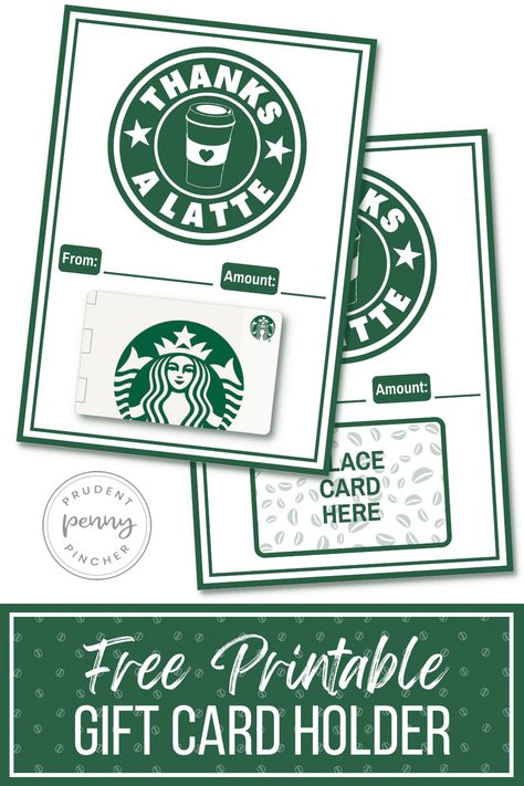 Say thank you to a special someone and show your appreciation with this Thanks a Latte Free Printable DIY Gift Card Holder. It makes a great gift idea for your favorite teacher during teacher appreciation week or a kids' teacher gift for the end of the school year. It's a creative way to give a gift card with a personal touch and is a perfect gift for that coffee lover in your life! Plus, it's a unique gift card presentation that the recipient will love! Thanks A Latte Free Printable, Unique Gift Card Presentation, Teacher Appreciation Week Printables, Diy Gift Card Holder, Teacher Coffee Gifts, Gift Card Presentation, Gift Card Holder Diy, Teacher Appreciation Gifts Diy, Coffee Gifts Card