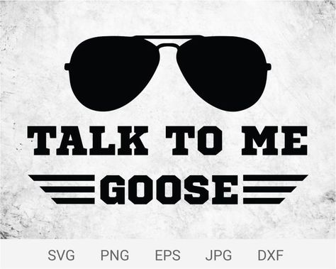 Talk To Me Goose Tattoo, Talk To Me Goose Svg, Goose Tattoo, Talk To Me Goose, Cricut Patterns, Decal Ideas, Gifts For Everyone, Cmyk Color, Tom Cruise