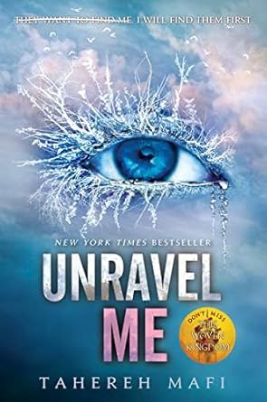 Unravel Me (Shatter Me Book 2) The Reestablishment, Unravel Me, The Red Queen Series, Ransom Riggs, Defense Mechanism, Peregrine's Home For Peculiars, Fallen Series, Victoria Aveyard, Miss Peregrine