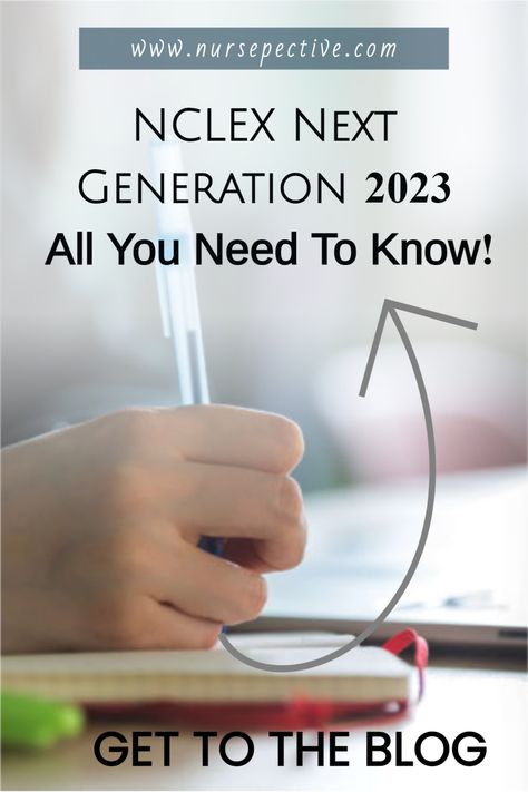 If you're a nursing student, you probably know all about the NCLEX. The big test you'll take at the end of your program determines whether or not you can practice nursing. The thing is, though, the NCLEX has been around since 1982 and hasn't changed much over the past few decades. That is, until now: The new NCLEX format 2023 has been announced! #choosingnursing #nclexpn #nclexstudyplantips #nclexrn #clinicalposters #Testtakers #NursingStudent Nclex Next Gen Study Plan, Nclex Next Gen, Nclex Ngn, Nclex Study Schedule, Nursing School Prep, Nclex Tips, Nclex Study Plan, Nursing Classes, Nclex Study Guide