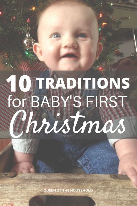 Babys 1st Christmas Ideas, Christmas With An Infant, Newborn Christmas Traditions, Christmas With A 7 Month Old, Christmas Activities With Babies, Christmas Activities For 9 Month Old, First Christmas Decoration Ideas, Baby First Christmas Gifts For Family, Christmas For 4 Month Old