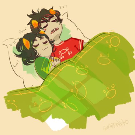 Homestuck - Karkat Vantas x Nepeta Leijon - KatNep Homestuck Headcanons, Fluff Headcanons, Homestuck Karkat, Karkat Vantas, Homestuck Trolls, Vast Error, Home Stuck, I Know It, Cute Friends