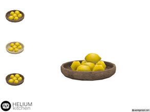 Cc Sims4, Lemon Bowl, Lemon Decor, Sims Community, Sims 4 Cc, The Sims Resource, Sims Resource, The Sims, Sims 4