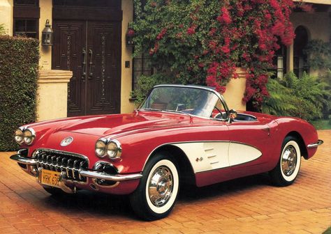 1959 Corvette, Lana Aesthetic, Old Corvette, Old Fashioned Cars, Dead Flowers, Vintage Corvette, Vintage Pickup, Old Vintage Cars, Vintage Pickup Trucks