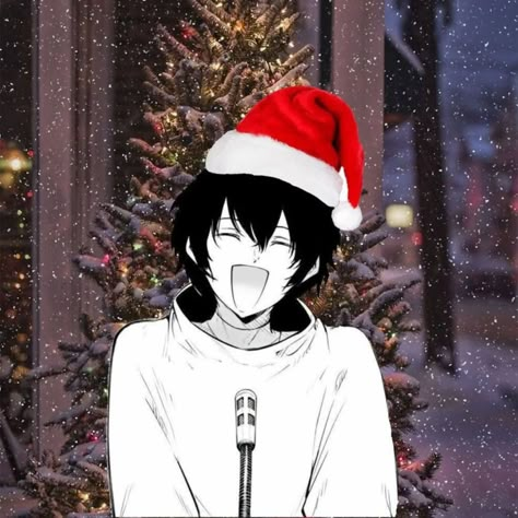 Dog Match, Christmas Pfp, Brown Hair Looks, L Lawliet, Osamu Dazai, Dazai Osamu, Anime Wallpapers, Stray Dogs, Bungo Stray Dogs