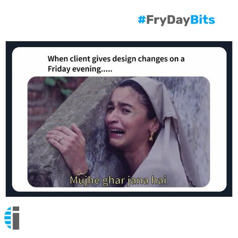 Done with your week and getting ready for the weekend? Let's kick off the weekend with some Fun-Fry-stic Meme. #FryDayBits #workplacememes #Friday #Memes #officememes #fun #Jokes #office #weekend #work #FryDay #Getinsync #socialmedia #marketing #digitalmarketing #entrepreneur #branding #contentmarketing Meme Post Instagram Design, Marketing Jokes, Friday Memes, Funny Marketing, Workplace Memes, Fun Jokes, Friday Meme, Presentation Slides Design, Graphic Shapes Design