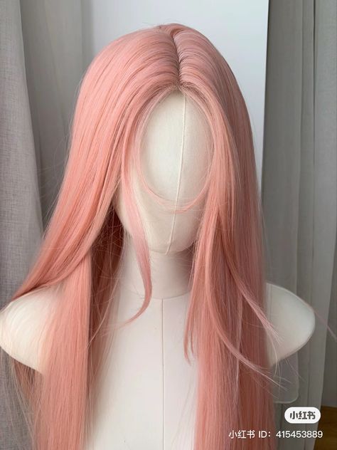 Light Pink Long Hair, White Pink Hair, Light Pink Lace Front Wig, Straight Pink Wig, Pastel Pink Wig, Long Pastel Wig, Cruel Summer, Hairdos For Short Hair, Long Lights