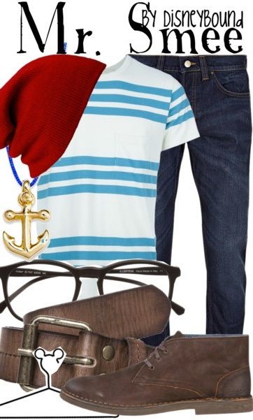 Disneybound #disney Male Disney Bounding, Men’s Disneybound, Disneybound Outfits Men, Disney Bounding Men, Mens Disney Outfit, Disneybound Men, Mr Smee, Disneybound Ideas, Disney Costume