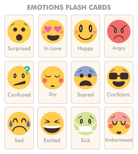 Printable Emotions Cards Feelings Printables Preschool, Free Emotions Printables, Different Emotions Faces, Feelings Chart Preschool, Feeling Cards Free Printable, Emotion Cards Printable, Emotions Memory Game Free Printable, Free Emotions Cards, Feelings Worksheets For Kids