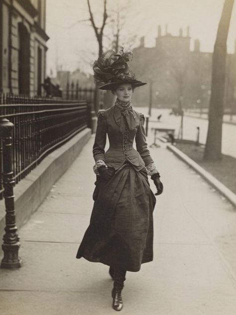 1800s Fashion Poor, 1890s Fashion Women, Edwardian Aesthetic, Victorian Shirt, Edwardian Hat, 1900 Fashion, 1880s Fashion, 1890s Fashion, 1900s Fashion