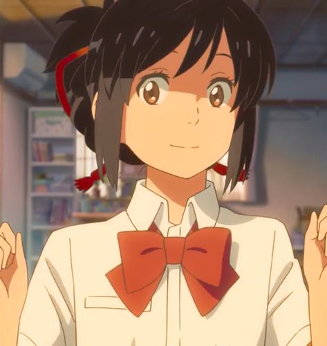 Mitsuha Miyamizu, Your Name, Hair, Anime