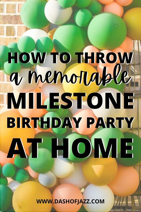 Looking for adult birthday party ideas for men, dad's 60th birthday ideas, socially distanced birthday party ideas, milestone birthday party ideas dads? This party planning post covers all of that Here's how to plan and host a safe and memorable socially-distanced birthday party at home from Dash of Jazz #dashofjazzblog #adultbirthdaypartyideas #60thbirthdaypartyideas #sociallydistancedbirthdayideas #milestonebirthdayparty Male 65th Birthday Ideas, Ideas For 75th Birthday Party For Men, 63 Year Old Birthday Party Ideas, 63rd Birthday Party Ideas For Mom, 45th Bday Ideas For Men, 91st Birthday Party Ideas, 65 Bday Party Ideas, Men 65th Birthday Party Ideas, 50th Birthday Party At Home