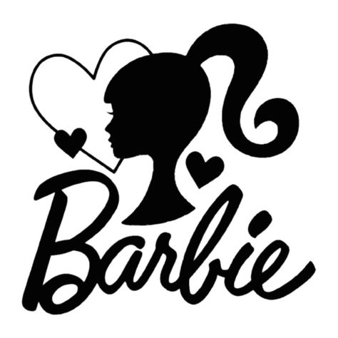 Download beautiful SVG fonts for free! All fonts are perfect for branding, logos, posters, and more. Add a unique and stylish touch to your workFree Svg Fonts Barbie Chalk Art, Barbie Logo Tattoo, Barbie Outline, Barbie Tattoo Ideas, Free Svg Fonts, Barbie Svg, Large Paper Flowers Diy, Barbie Png, Barbie Painting