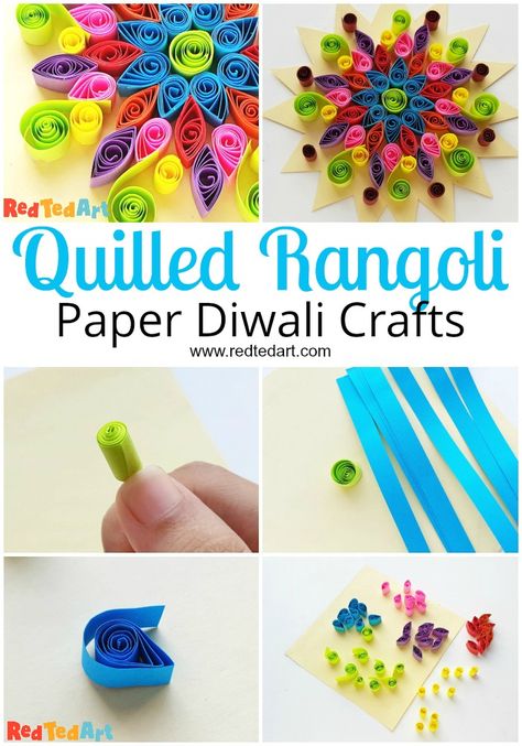 Paper Quilled Rangoli Pattern for Diwali with Kids Paper Plate Rangoli, Diwali Crafts For Kids, Diwali Craft Ideas, Diwali Crafts, Diwali Ideas, School Kids Activities, Festival Of Light, Acrylic Rangoli, Indoor Kids