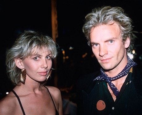 Trudie Styler with her then boyfriend Sting in 1982 (Richard Young/REX) Sting Young, Trudie Styler, The Police Band, Music Celebrities, Happy Couples, Famous Couples, I'm With The Band, Interesting People, Desert Rose