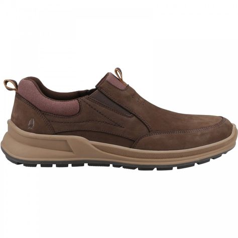 Flexible, lightweight and with a cushioned memory foam insole, Arthur is an ideal choice for casual summer days. This mens brown nubuck leather slip-on shoe is a great versatile option with lightweight and flexible soles as well as breathable textile linings.      Material Composition: Leather/Textile/Other Materials    Upper Outer Material: Nubuck    Lining Material: Mesh    Sole Material: Rubber    Fastening: Slip On Arthur Brown, Mens Fashion Casual Shoes, Hush Puppies Shoes, Mens Slip On Shoes, Men Stylish Dress, Leather Slip On Shoes, Hush Puppies, Nubuck Leather, Leather Slip Ons