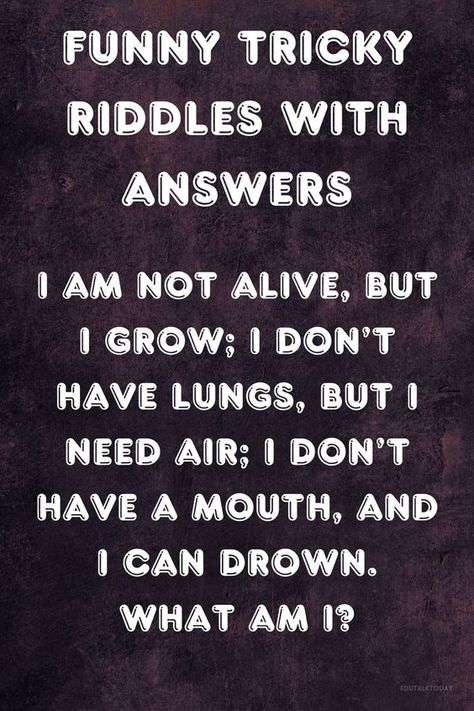 Enjoy a laugh with 28 funny tricky riddles with answers that will confuse and amuse. These playful riddles are great for parties and social gatherings, providing entertainment for all. Kids Riddles With Answers Funny, Tricky Riddles With Answers Funny, Jokes And Riddles With Answers, Kids Riddles With Answers, Riddles For Kids With Answers, Tough Riddles, Funny Brain Teasers, Unfaithful Husband, Fun Riddles