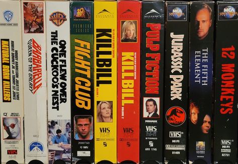 Films movies VHS 80s 90s 2000s y2k Vhs Movies Aesthetic, Film Bro Aesthetic, Movie Aethstetic, 90s Film Aesthetic, Bro Aesthetic, Film Bro, Vhs Collection, 80s Film, Vhs Aesthetic