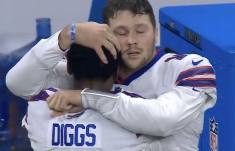 Josh Allen And Stefon Diggs, Buffalo Bills Baby, Tee Higgins, Buffalo Bills Stuff, Iconic Duos, Bills Mafia, Stefon Diggs, Michael Roberts, Nfl 49ers