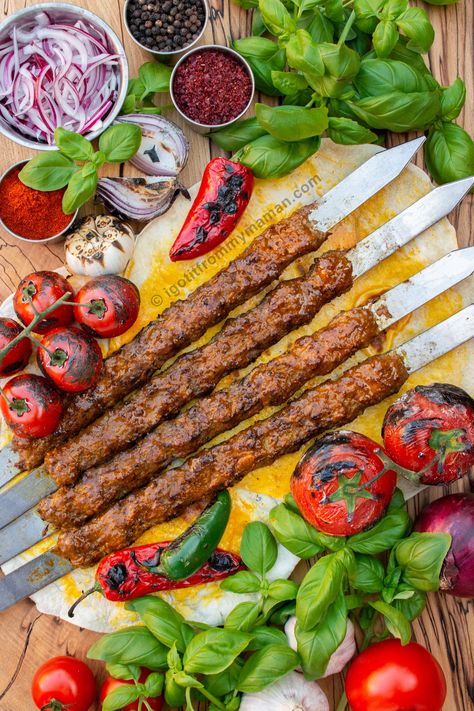 Kabab Koobideh Recipe — I got it from my Maman Persian Kebab Recipe, Kabab Koobideh, Koobideh Recipe, Persian Food Iranian Cuisine, Smoked Dishes, Iranian Cuisine, Persian Cuisine, Clam Recipes, Kebab Recipes