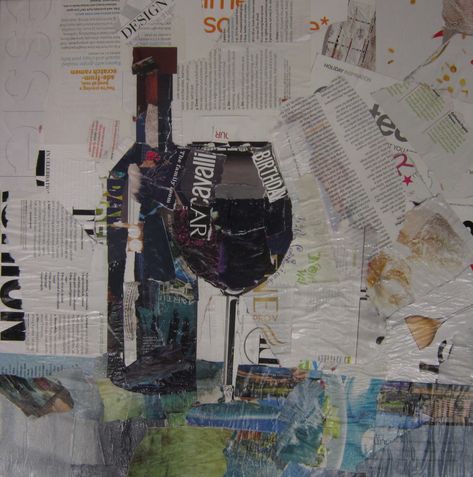 Still Life Collage, Derek Gores, Newspaper Collage, Life Collage, Painting Shoes, Free Drawing, Art Painting Diy, Creative Media, Collage Art Projects