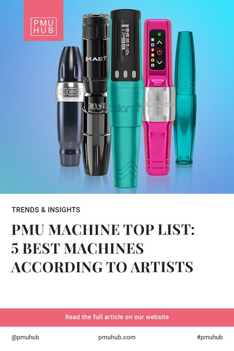 If you are just starting out as a permanent makeup artist, one of the first things you need to think about is getting the right equipment. Choosing the right PMU machine is very important. But with so many options, it can be so hard to choose, especially if you’re a beginner! To help you decide and invest in the best PMU machine for your needs, read this article! Permanent Makeup Business, Pmu Machine, Permanent Makeup Artist, Lip Blushing, Makeup Business, Permanent Makeup Machine, Permanent Eyeliner, Permanent Cosmetics, Lip Blush