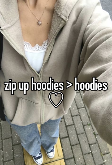 Zip Ups Aesthetic, Sip Up Hoodie Outfit, How To Know Your Style Fashion, Zip Through Hoodie Outfit, How To Style A Zip Up Hoodie, Outfits With Zip Up Hoodies, Zipped Hoodie Outfit, Zip Up Hoodie Outfit Aesthetic, Zip Up Hoodie Outfit