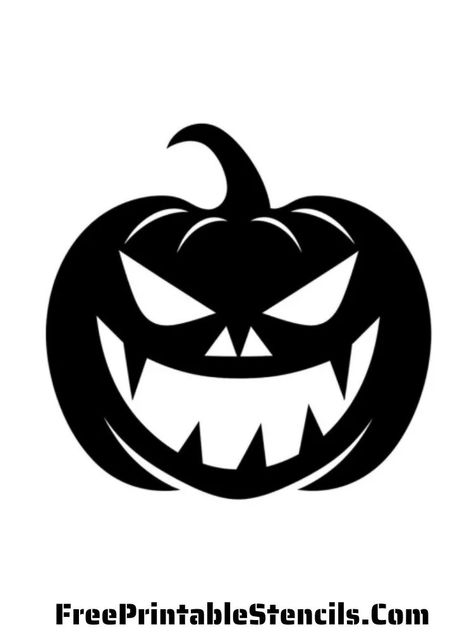 Jack O Lantern Silhouette, Halloween Printables Free Templates, Jack O Lantern Stencils Free Printable, Halloween Vector Art, Jackolantern Svg Free, Printable Jack O Lantern Stencils, Halloween Signs Diy, Stencils Printables Templates, Printable Pumpkin Stencils