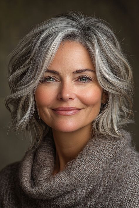 50+ Best Short Haircuts for Women Over 60 in 2024 – CreativeBooster Gray Bob, 2024 Haircuts, Hair Bobs, Goats Beard, Grey Blending, Modern Bob Hairstyles, Grey Bob Hairstyles, Gray Hairstyles, Older Women's Hairstyles