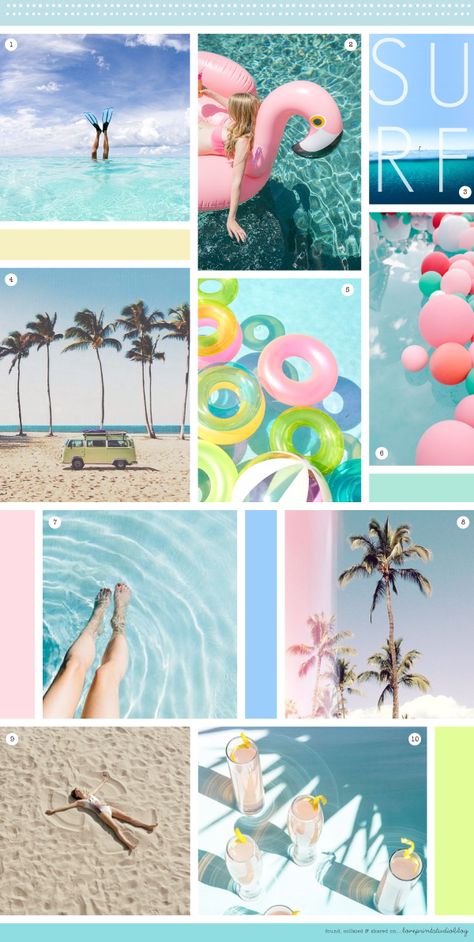 love print studio blog: Happy Monday! Happiness Mood Board, California Mood Board, Spring Summer Mood Board, Light Summer Aesthetic, Kids Mood Board, Happy Mood Board, Summer Mood Board Aesthetic, Happy Moodboard, Beach Mood Board