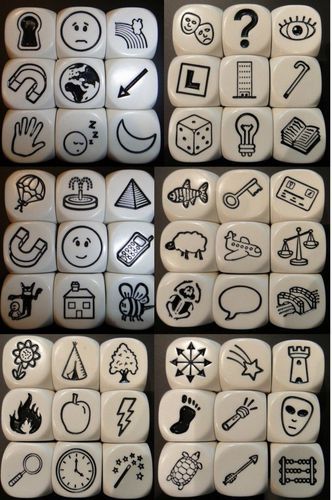 Photos and illustrations of the die faces in Rory’s Story Cubes | BoardGameGeek Story Dice, Story Cubes, Play Therapy Techniques, Story Stone, Story Stones, Napoleon Bonaparte, Library Programs, Teaching Activities, Cool Stuff