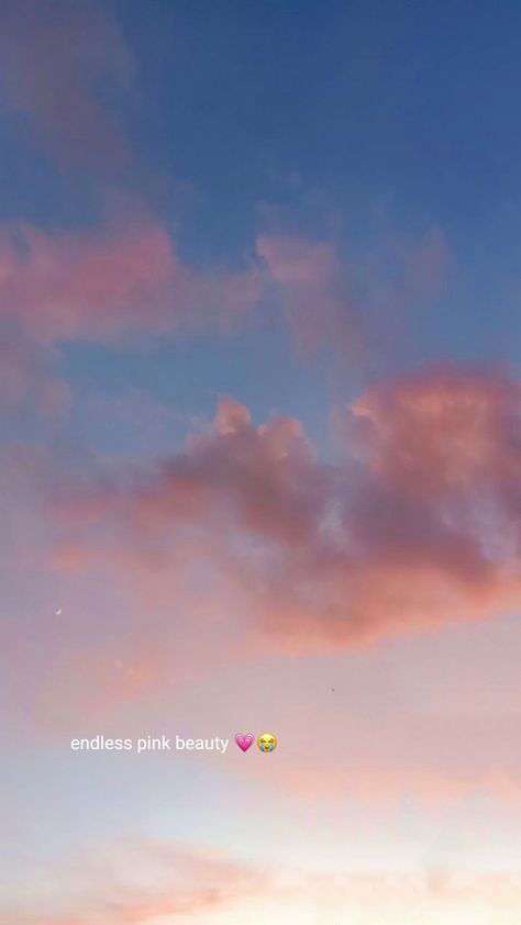 Pink Sky Captions Instagram, Pink Sky Quotes, Sky Captions, Snap Stories, Cloud Quotes, Sunset Captions, Sky Quotes, Aesthetic Captions, Instagram Captions Clever