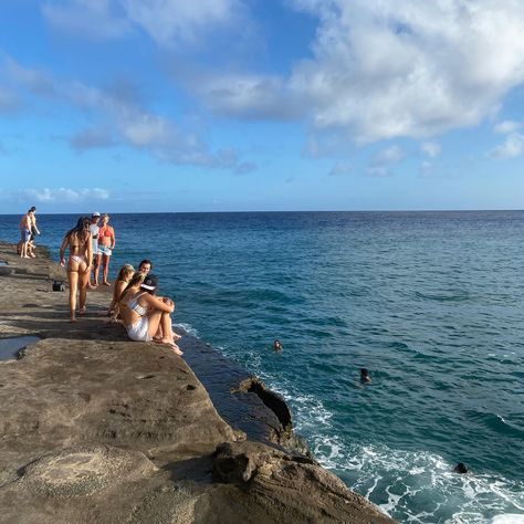 China Walls Oahu, Oahu, Hawaii, China, Water, Wall