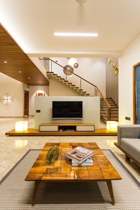 تحت الدرج, درج السلم, Bungalow Interiors, Stairs In Living Room, Ceiling Design Living Room, Duplex House Design, Home Stairs Design, Bungalow House Design, House Interior Decor