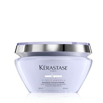 Salon Professional Hair Masks for All Hair Types | Kérastase Blonde Hair Types, Brassy Hair, Conditioning Hair Mask, Hair Mask For Damaged Hair, Conditioner Hair Mask, Ash Blonde Hair, Purple Shampoo, Luxury Hair, Hair Breakage