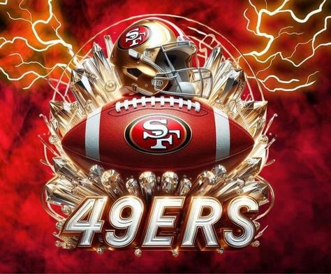 San Francisco 49ers Art, 49ers Images, 49ers Helmet, 49ers Nation, Cake Printable, 49ers Pictures, Unique Tattoos For Women, San Francisco 49ers Logo, Nfl Football Art