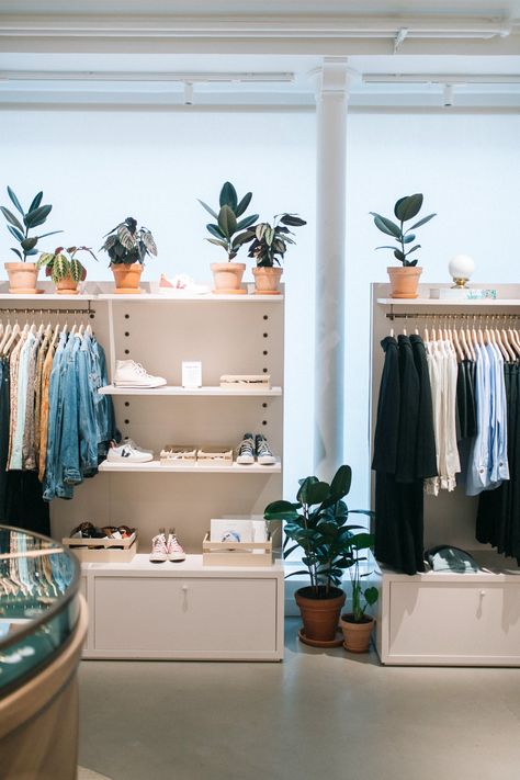 Inside Le Grand Appartement Sezane Paris - wit & whimsy Paris In November, Paris Store, Parisian Women, Brick And Mortar, French Brands, French Inspired, Vintage Store, Dressing Room, Vintage Outfits