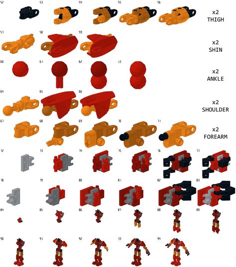 https://flic.kr/p/MtzBvQ | Tahu Instructions | Someone asked so here they are - albeit sans head. Incidentally, if anyone knows if there's a Bionicle 'skull' in LDraw somewhere that I've completely missed, please could they point me towards it?  And please let me know if you get some use out of these instructions - credit appreciated, pictures of models encouraged! Bionicle Instructions, Bionic Leg, Lego Blueprint, Pictures Of Models, Bionicle Art, Lego Hero Factory, Instructions Lego, Bionicle Heroes, Bionicle Mocs