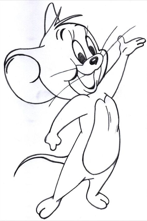 Tom and Jerry Learn How to Draw Tom and Jerry Cartoon Characters Drawing and Painting for Kids Tom And Jerry Pencil Drawing, Tom And Jerry Art Drawing, Tom And Jerry Drawing Sketches, Tom And Jerry Drawing Pencil, Tom Y Jerry Dibujos, Tom And Jerry Sketch, Jerry Sketch, Jerry From Tom And Jerry, Tom Drawing