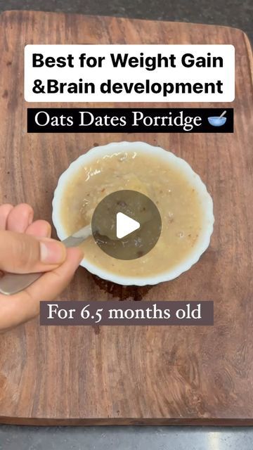 BABY PALAN POSHAN on Instagram: "Give your little one a healthy and nutritious kick-start in the mornings with this delicious Banana oats Porridge for Babies over 6.5 months.Oatmeal is an essential food to include in a baby’s diet as the nutrients in oats assist their growth and development😊 So include this superfood in your baby’s diet 😊 . . . . Follow for more recipes 😊 . . . #babyfood #oatsporridge #banana #bananas #porridge #nakhanakheer#pohaporridge  #blw #babyfoodideas  #recipes #healthyfood  #braindevelopment #healthyeating  #healthyrecipes  #newmom #nutritious. #blwbaby  #healthybreakfast  #mybaby #babycare #ragiporridge #ragi #fingermillet #calcium  #protienrich #highlynutritious" Food For Baby 6 Months, Breakfast For 8 Month Old Baby, Breakfast For 6 Month Old Baby, 6 Months Baby Food Recipes, Baby Food 5 Months, Baby Oatmeal Recipes, Oatmeal For Babies, Apple Oat Recipes, Oats Porridge Recipe