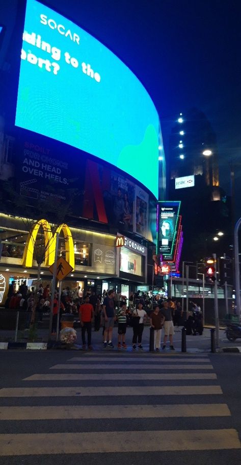 @bukit bintang,malaysia Bukit Bintang Kuala Lumpur Night, Malaysia Night View, Kuala Lumpur Night View, Malaysian Aesthetic, Malaysia Aesthetic, Bukit Bintang Kuala Lumpur, Iphone Wallpaper Rock, Kuala Lumpur City, Airport Pictures