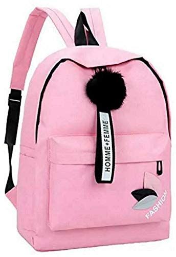 Bags For School, College, Tuition, Office Bags For School, White Backpack, Zara Bags, College Bags, School Bags For Girls, Stylish Backpacks, Fashion Days, Leather Baby, Pink Backpack