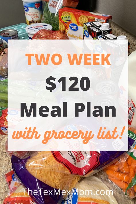 Lean And Green Meals Optavia, Two Week Meal Plan, Weekly Meal Plan Family, Meal Plan With Grocery List, Cheap Family Dinners, Cheap Meal Plans, Frugal Meal Planning, Aldi Meal Plan, Cheap Family Meals