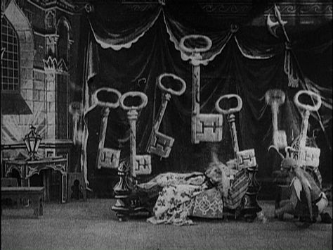 Blue Beard (1901) A Silent Film Review – Movies Silently Bluebeard Aesthetic, Bluebeard Fairytale, Blue Beard, George Melies, Window Display Design, New Bride, Fairytale Illustration, Just For Men, Content Warning